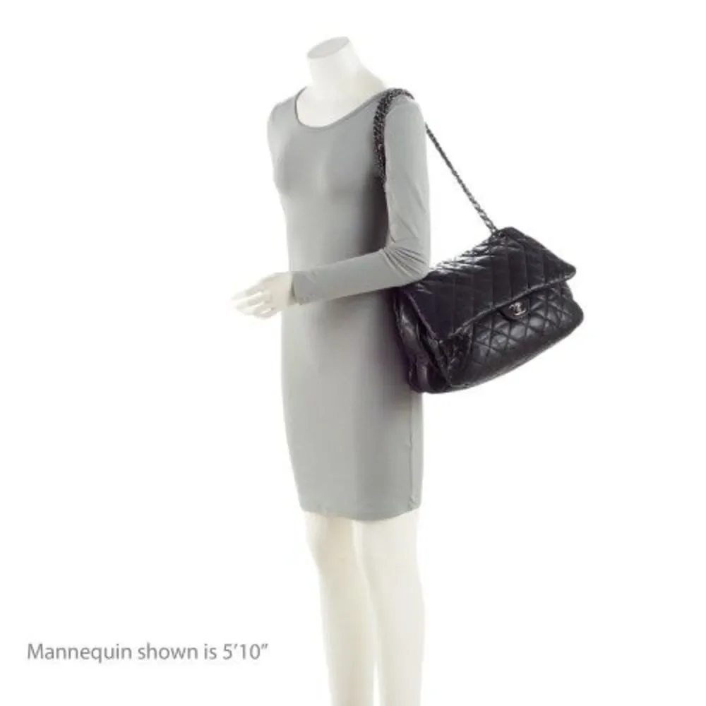 Chanel Lambskin 3 Accordion Maxi Flap Bag - Picture 5 of 13